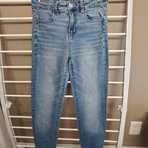 American Eagle denim skinny jeans